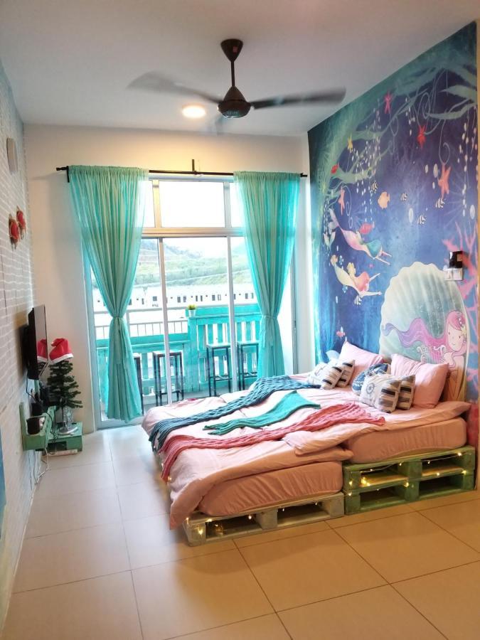 Blue Romance Mermaid Cameron Stay 9 Pax Next To Night Market Cameron Highlands Exterior foto