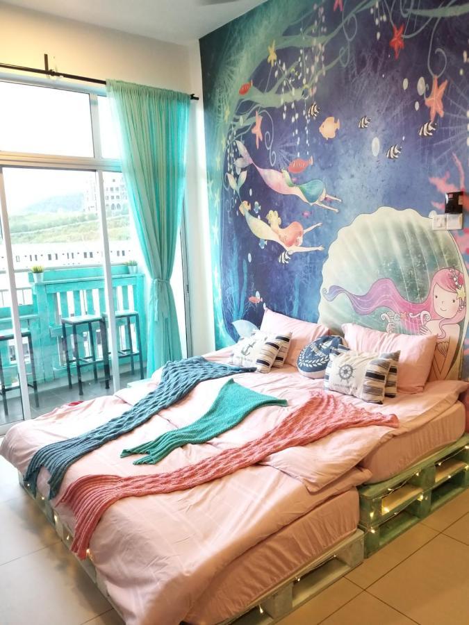 Blue Romance Mermaid Cameron Stay 9 Pax Next To Night Market Cameron Highlands Exterior foto