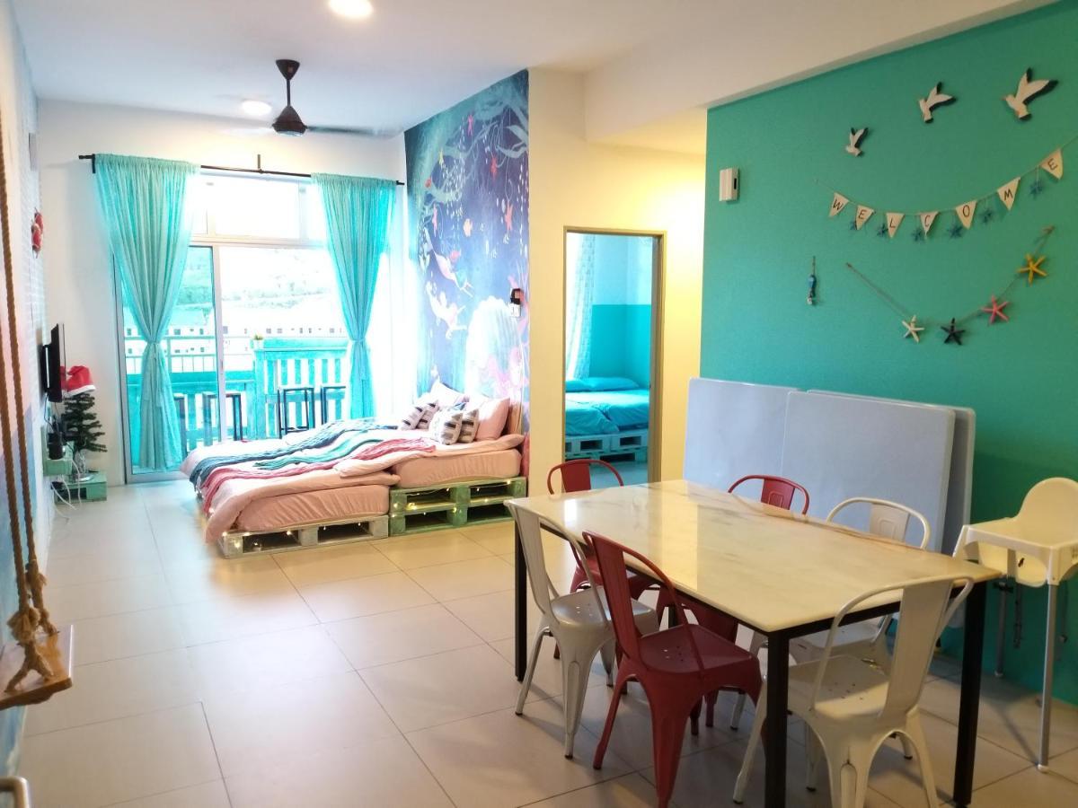 Blue Romance Mermaid Cameron Stay 9 Pax Next To Night Market Cameron Highlands Exterior foto