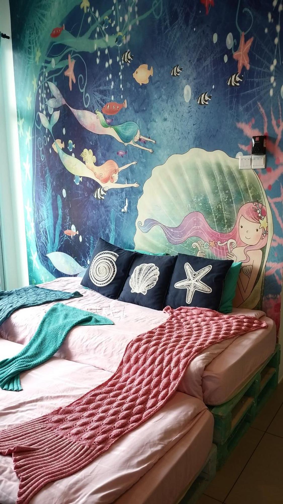 Blue Romance Mermaid Cameron Stay 9 Pax Next To Night Market Cameron Highlands Exterior foto